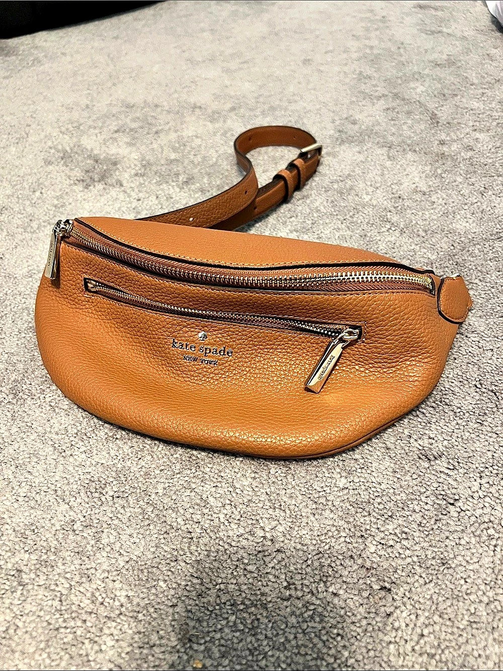 Kate Spade Brown Belt Bag Like New